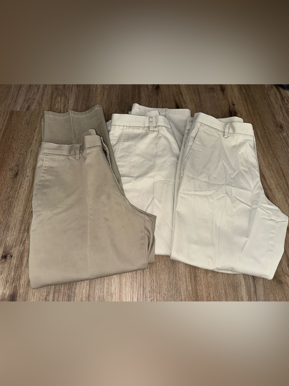 Dockers Men’s Straight Fit Light Colored Dress Pants Bundle Size 34x29